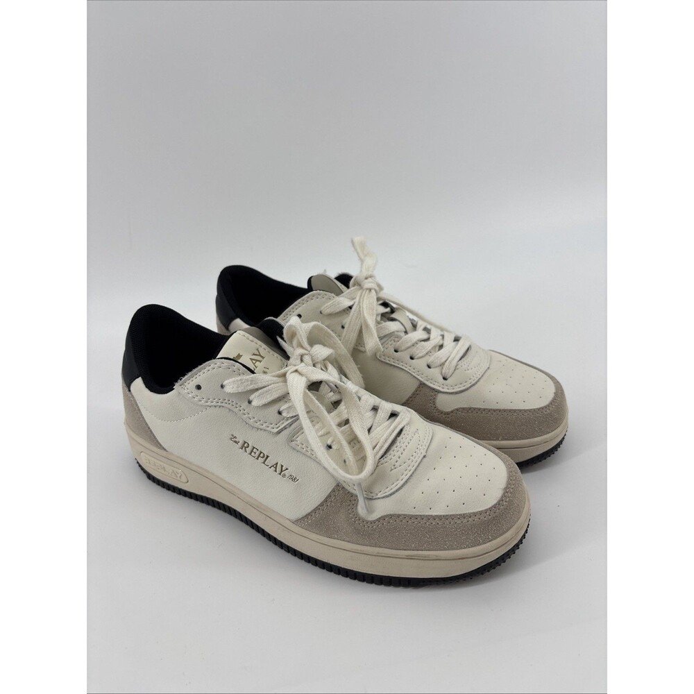 Replay Epic Base Women’s Sneakers Size 38 RZ3G0070L Beige